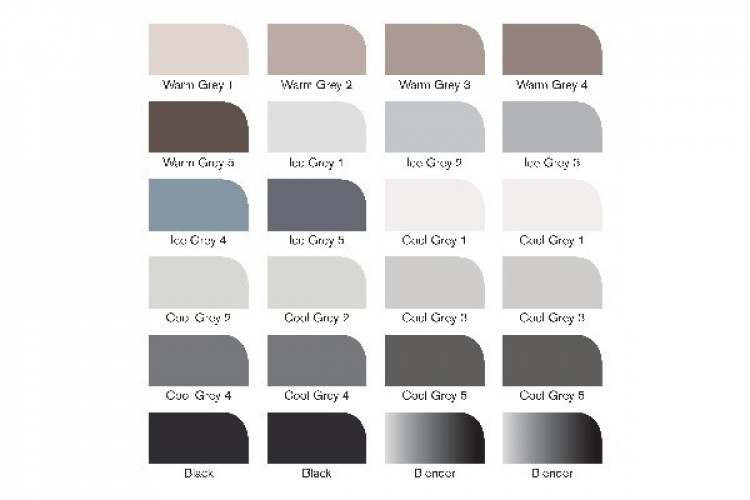 Winsor Promarker set 24st Svart & Grå i förvaringsväska Winsor Promarker set 24st Svart & Grå i förvaringsväska