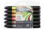 Winsor WaterColour Marker 12-pack, Landscape tones set