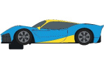 Scalextric Rasio C20 - Metallic Blue Scalextric Rasio C20 - Metallic Blue