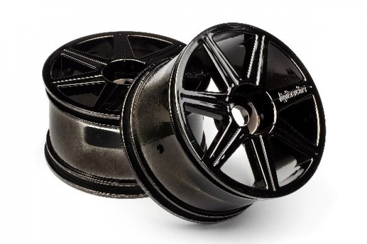 7 Spoke Black Chrome Trophy Truggy Wheel