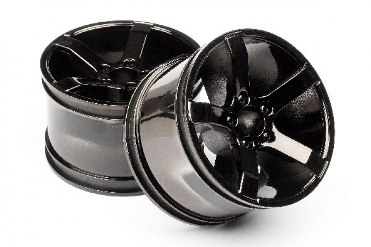 Bullet Mt Wheels Black Chrome (Pr)