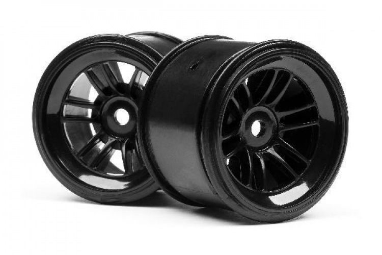 Ft01 Wheel Set (Black/Front 2Pcs/Rear 2Pcs)