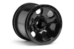 Warlock Wheel Black (2.2In/2Pcs)
