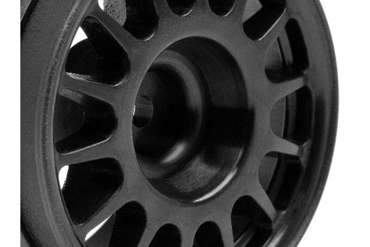 Wr8 Rally Off-Road Wheel Black (48X33Mm/2Pcs)