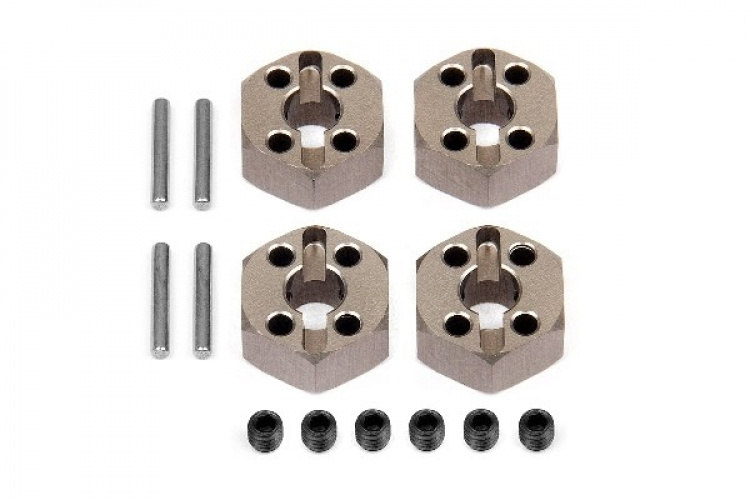 Aluminum Locking Hex Wheel Hub (12Mm/4Pcs)