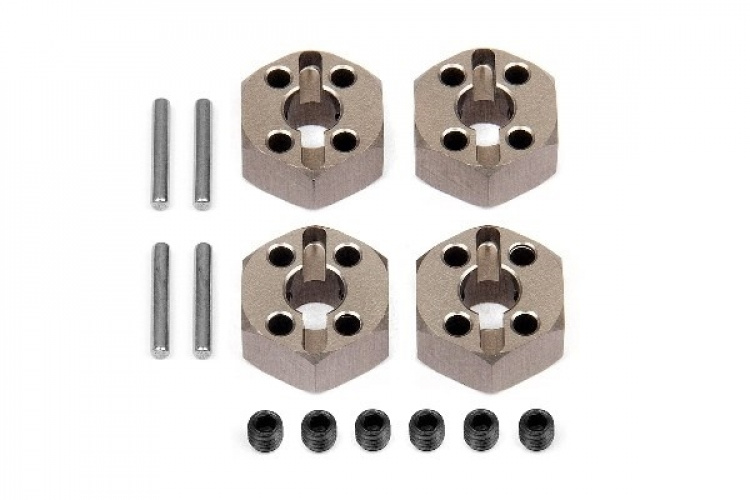Aluminum Locking Hex Wheel Hub (12Mm/4Pcs)