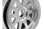 Tr-10 Glue-Lock Wheel Matte Chrome (120X60Mm/2Pcs)