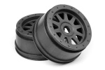 Tr-10 Glue-Lock Wheel Gunmetal (120X60Mm/2Pcs)