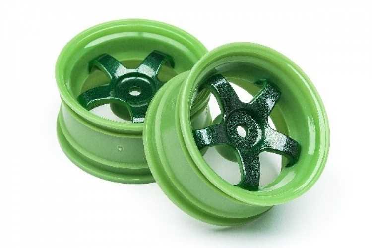 Work Meister S1 Wheel Green (3Mm Offset/2Pcs)