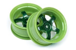Work Meister S1 Wheel Green (6Mm Offset/2Pcs)