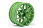 RTR Wheel 26Mm Green (6Mm Offset/2Pcs)