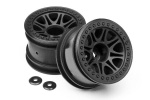 Split 8 Truck Wheel (Black/2Pcs)