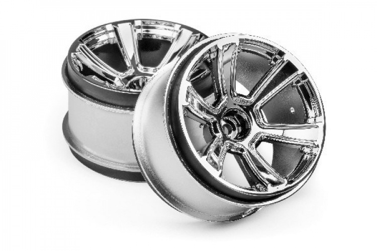 6-Shot Mt Wheel (Chrome/2Pcs)