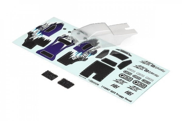 Q32 D8T Tessmann Edition Body (Clear)