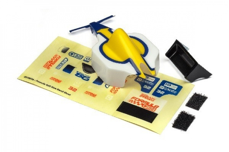 Formula Q32 Body And Wing Set (Blue)