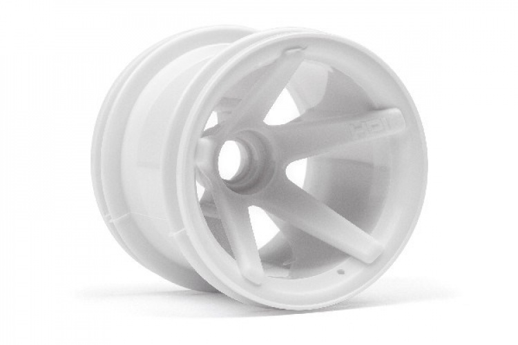 Super Star Mt Wheels Front (White/2.2In/2Pcs)