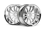 Work Xsa 02C Wheel 26Mm Chrome/White (9Mm Offset)