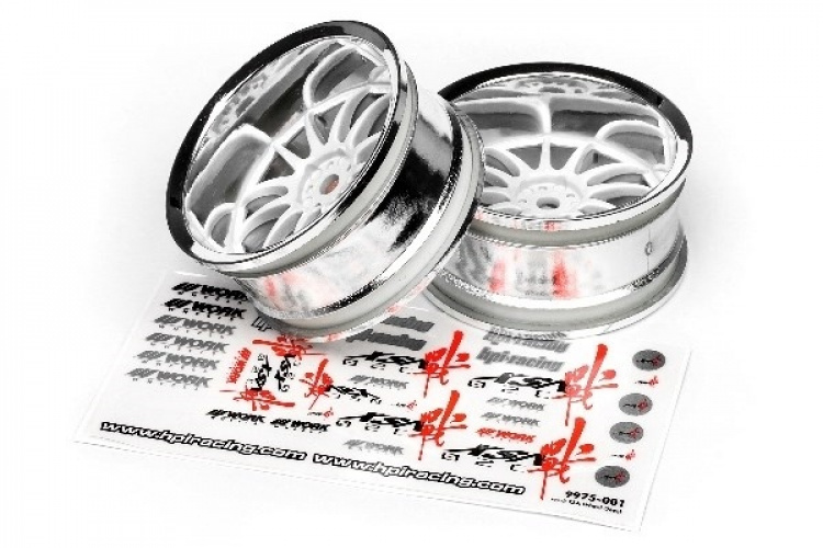 Work Xsa 02C Wheel 26Mm Chrome/White (9Mm Offset)