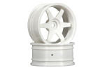 Te37 Wheel 26Mm White (6Mm Offset)