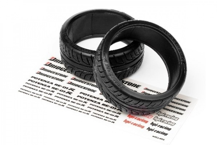 Bridgestone Potenza Re-01R T-Drift Tire 26Mm (2Pcs