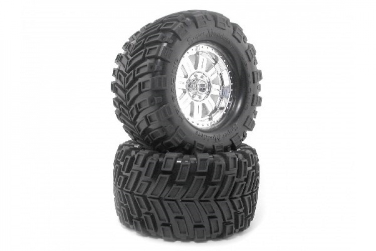 Mounted Super Mud Tire 165X88Mm Ringz Wheel Shncrm