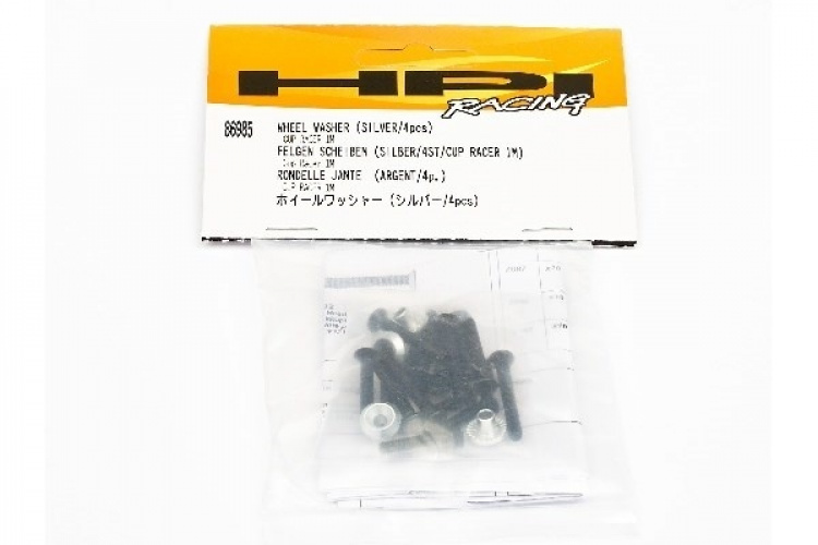 Wheel Washer (Silver/4Pcs)