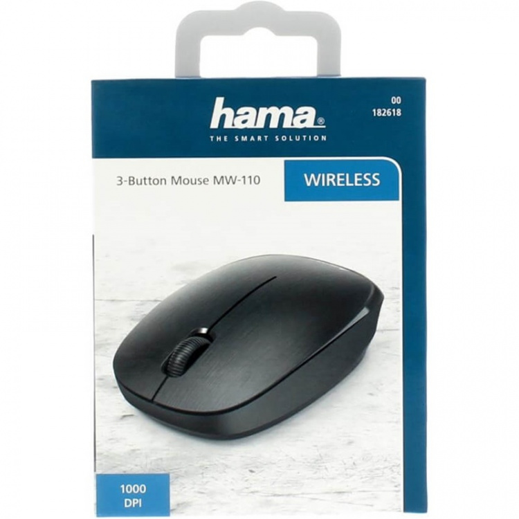 Hama Mouse MW-110 Optic Wireless Black Hama Mouse MW-110 Optic Wireless Black
