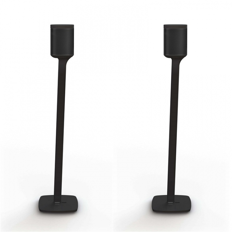 FLEXSON Floor Stand SONOS ONESONOS ONE/PLAY:1 Black Pair FLEXSON Floor Stand SONOS ONESONOS ONE/PLAY:1 Black Pair