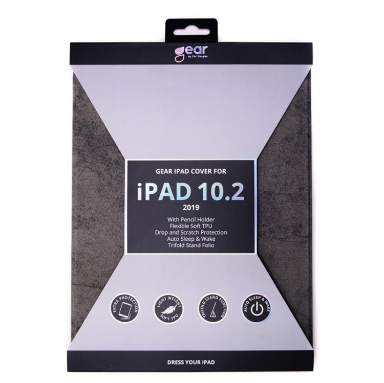 Gear Tablet Cover Grey - iPad 10,2