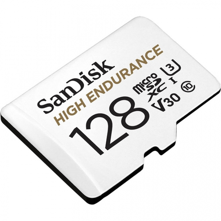 SANDISK Minneskort MicroSDHC 128GB High Endurance med adap SANDISK Minneskort MicroSDHC 128GB High Endurance med adap