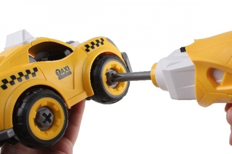 Contruck radiostyrd taxi med ljud (DIY/bygg själv)