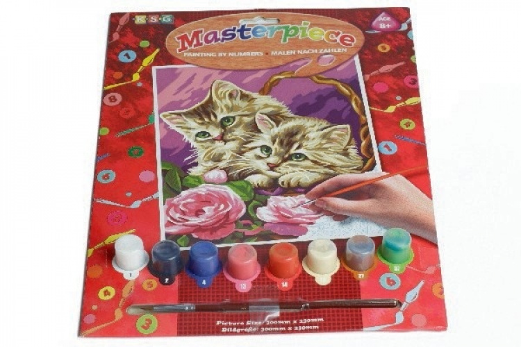 Måla efter nummer, Kattungar