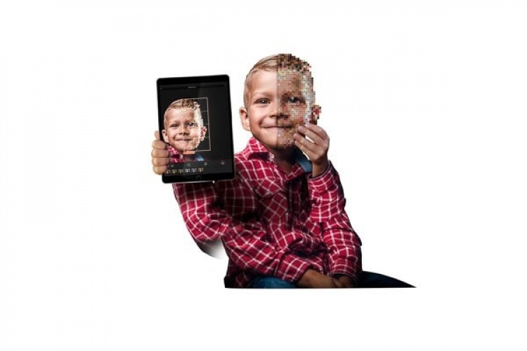 Beady Family 14.400 pärlor, 8 plattor, 1 pärlskrapa