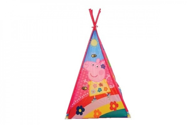 Greta Gris Teepee Lektält