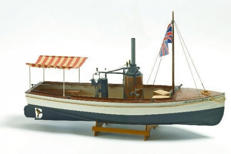 1:12 African Queen - Plastic hull