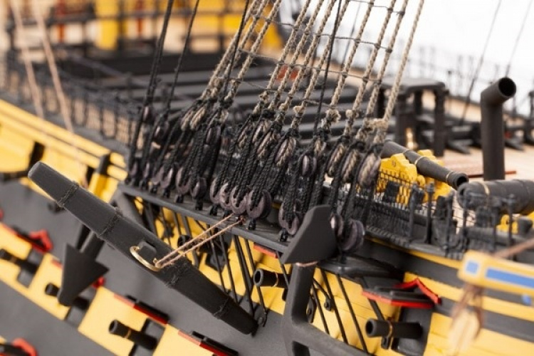 1:75 HMS Victory -Wooden hull