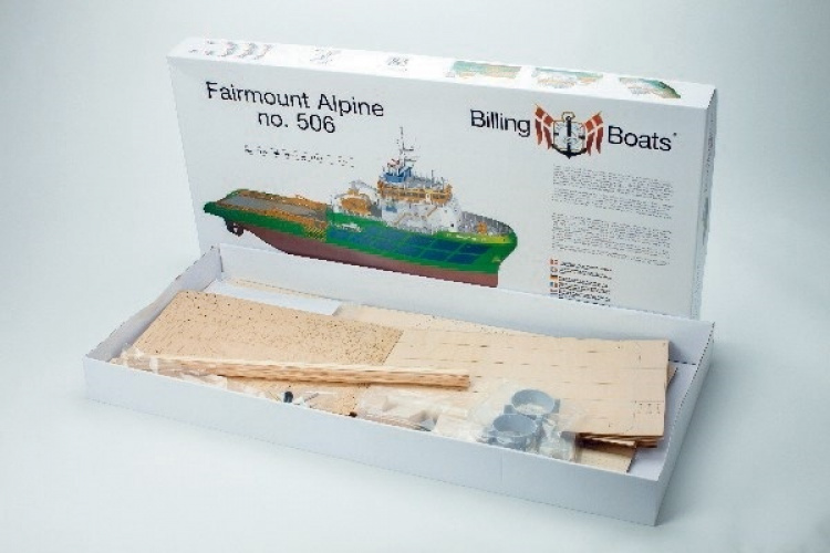 1:75 - Fairmount Alpine -Wooden hull