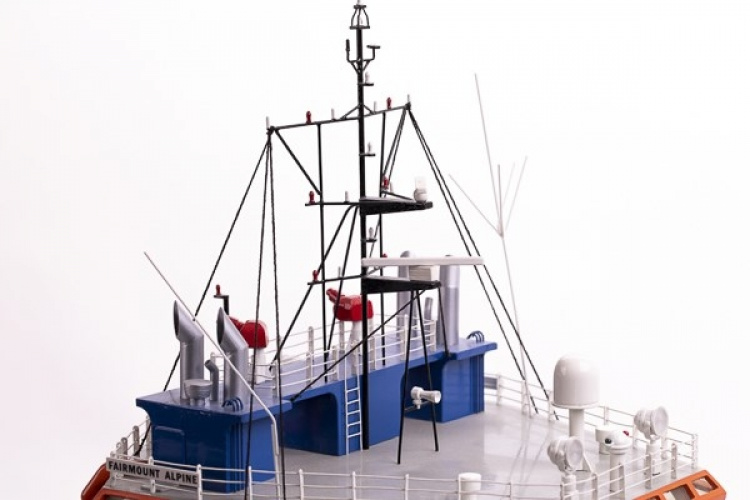 1:75 - Fairmount Alpine -Wooden hull