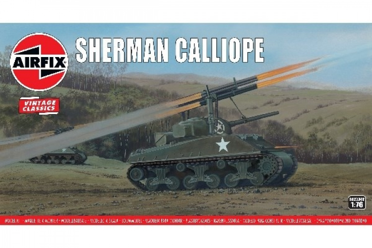 Airfix 1:76 Sherman Calliope