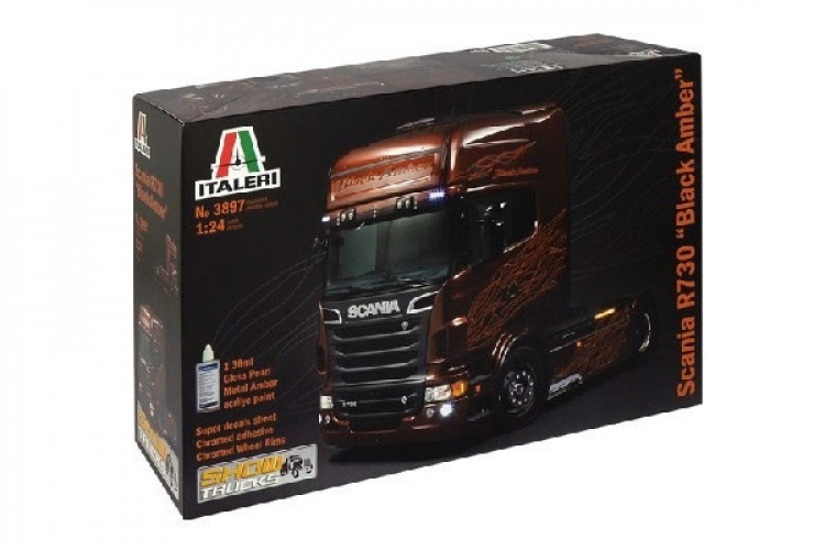 Italeri 1:24 SCANIA R BLACK AMBER