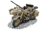 Italeri 1:9 BMW R75 German Milit. Motor. w/Sidecar