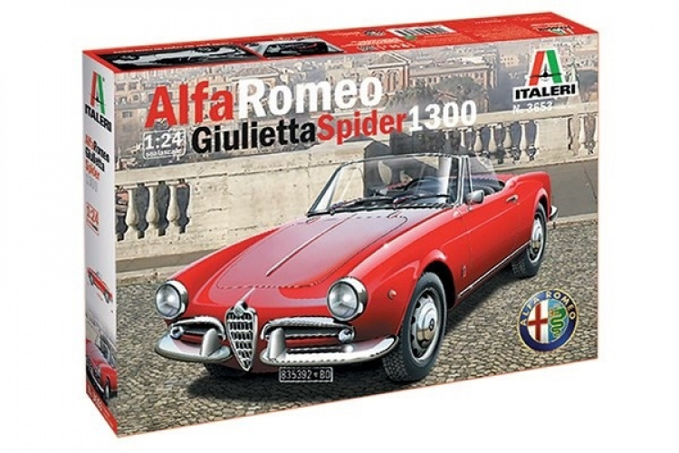 Italeri 1:24 Alfa Romeo Giulietta Spider 1300