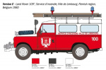 Italeri 1:24 Land Rover Fire Truck