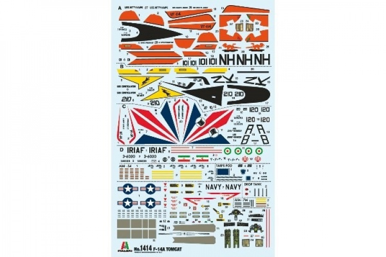 Italeri 1:72 F-14A \'Tomcat