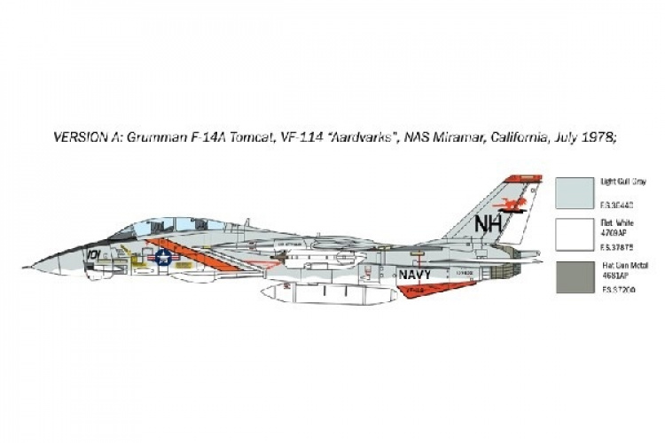 Italeri 1:72 F-14A \'Tomcat