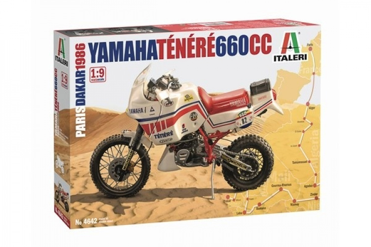 Italeri 1:9 YAMAHA TENERE\' 660 cc 1986 - Paris Dakar