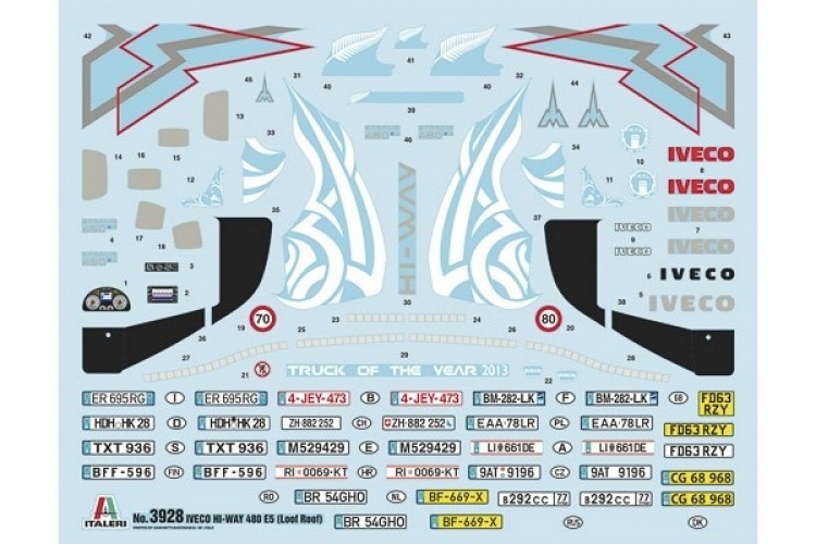 Italeri 1:24 IVECO Hi-Way 480 E5 (Low Roof)