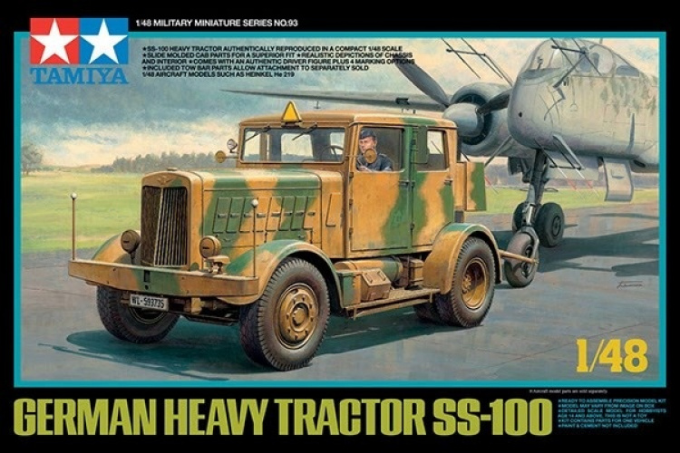Tamiya 1/48 German Heavy Tractor SS-100