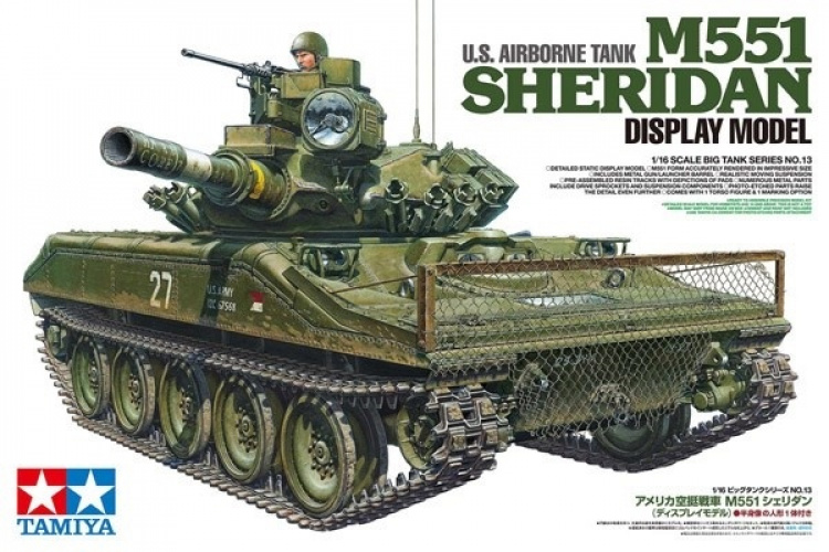 Tamiya 1:16 U.S. Airborne Tank M551 Sheridan