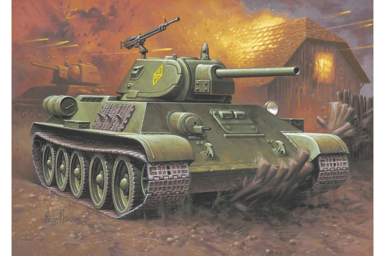 Revell 1:76 T-34/76 Modell 1940